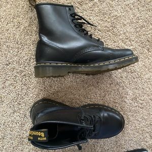 Womens Dr. Martens 1460 Smooth Leather Boots
